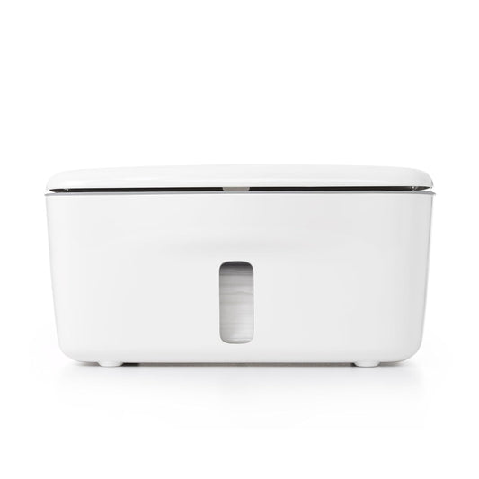 OXO Tot Perfect Pull Baby Wipes Dispenser – One-Handed Wipe Holder, Moisture-Sealed, Refillable