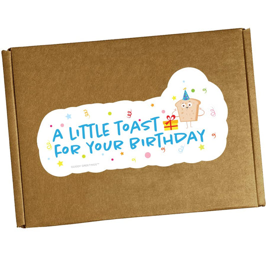 Hangry Kit Birthday Snack Box - (20 CT) Happy Birthday Basket Care Package - Contains Birthday Snacks, Cookies, Chips, Candy. Party Variety Box