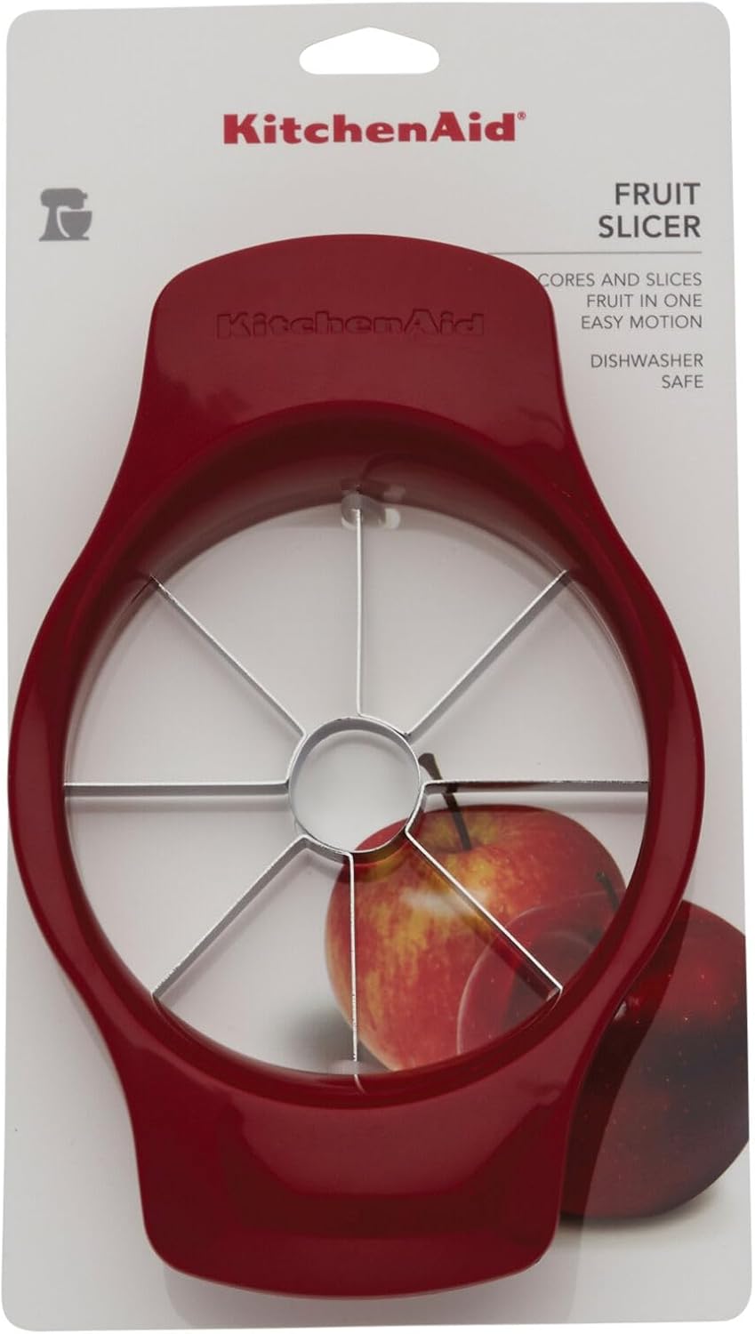 KitchenAid KE305OHERA Classic Fruit Slicer, One Size, Red