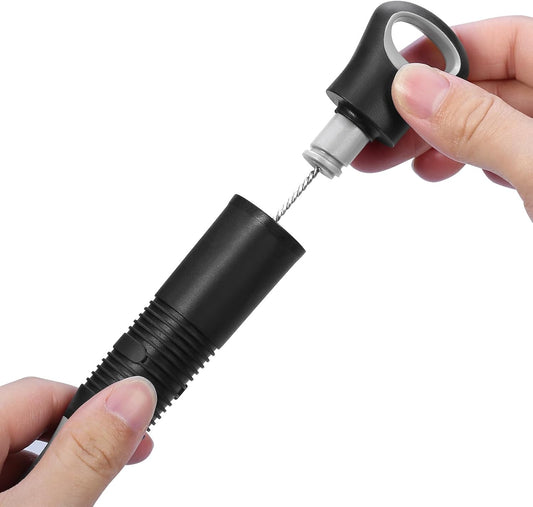 2-in-1 Bottle Brush with Straw Brush, Long Handle Water Bottle Scrubbing Brush, Built for Cleaning Sport Bottles, Baby Bottles, Water Bottles, Coffee