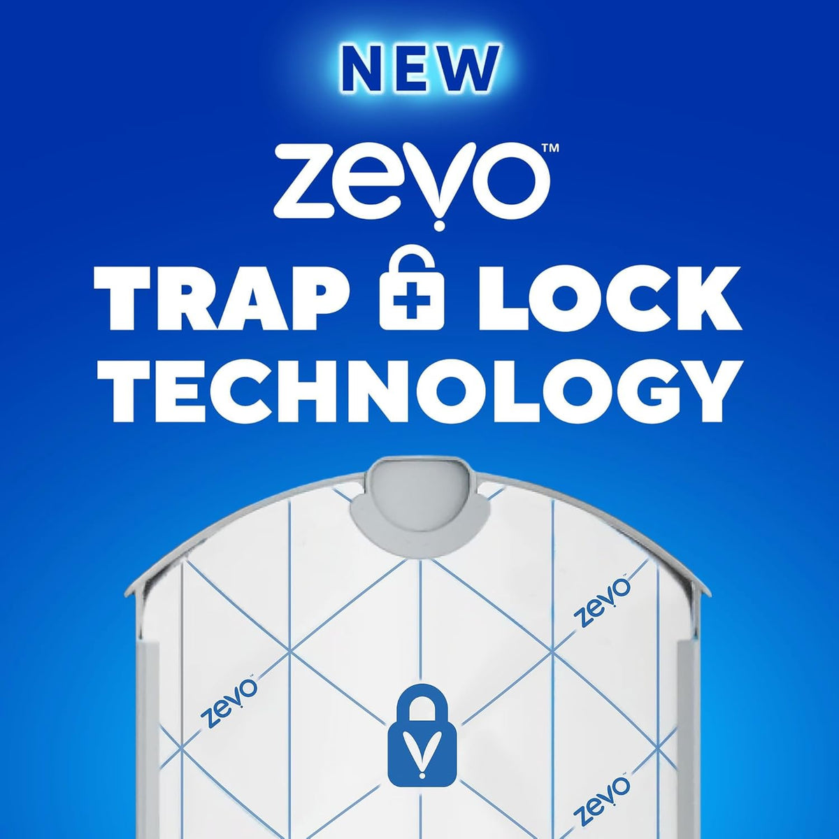 Zevo Flying Insect Trap Refill - for The Zevo MAX & Standard Indoor Fly Trap - Catch Gnats, House & Fruit Flies - Easy to Use - Mess-Free Disposal (4