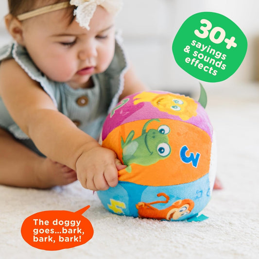 Move2Play, Hilariously Interactive Baby Ball with Music & Sound Effects | First Birthday Gift | Toddler Toy for Boys & Girls | Age 6, 9, 12, 18
