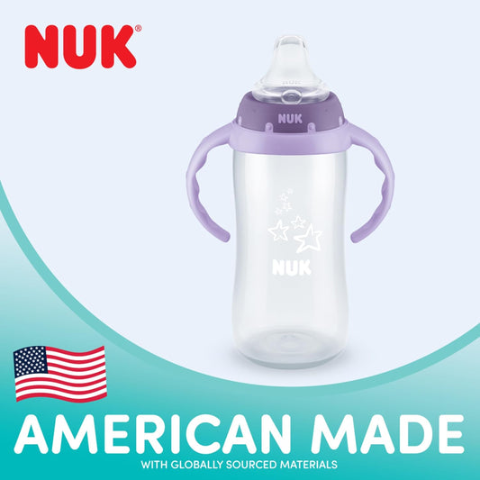 NUK Learner Cup, 6+ Months, Timeless Collection, 5 Oz, Pack of 2 – BPA Free, Spill Proof Sippy Cup