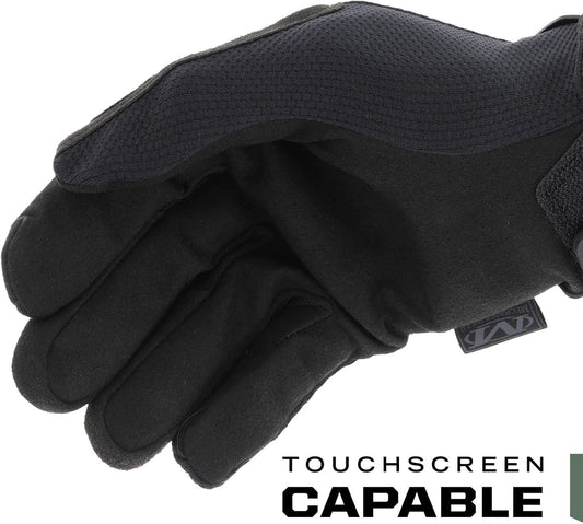 Mechanix Wear Original Tactical Glove - High Performance Anti-Slip Grip Safety Gloves - Impact Resistant & Touchscreen Capable - Medium - Covert Black