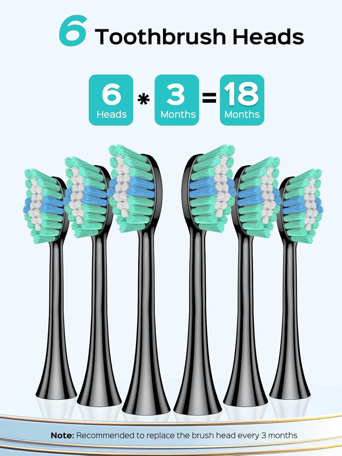 COSLUS Sonic Electric Toothbrush for Adults: 47000 VPM for Deep Cleaning & Whitening with Travel Case - 5 Modes for Sensitive Teeth & Braces