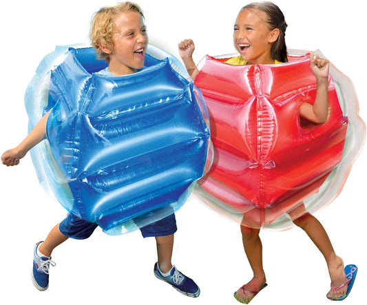 BANZAI: Bump N' Bounce Body Bumpers, A Game of Bumping & Bopping, 2 Bumpers Included in Red & Blue, Fun & Safe Cushion Inflatable Surface, For Ages 4