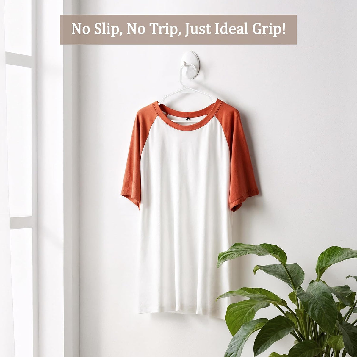 Utopia Home - Plastic Hangers 50 Pack - Space Saving Clothes Hanger - Durable and Strong Closet Organizers and Storage Makes It Ideal Stocking