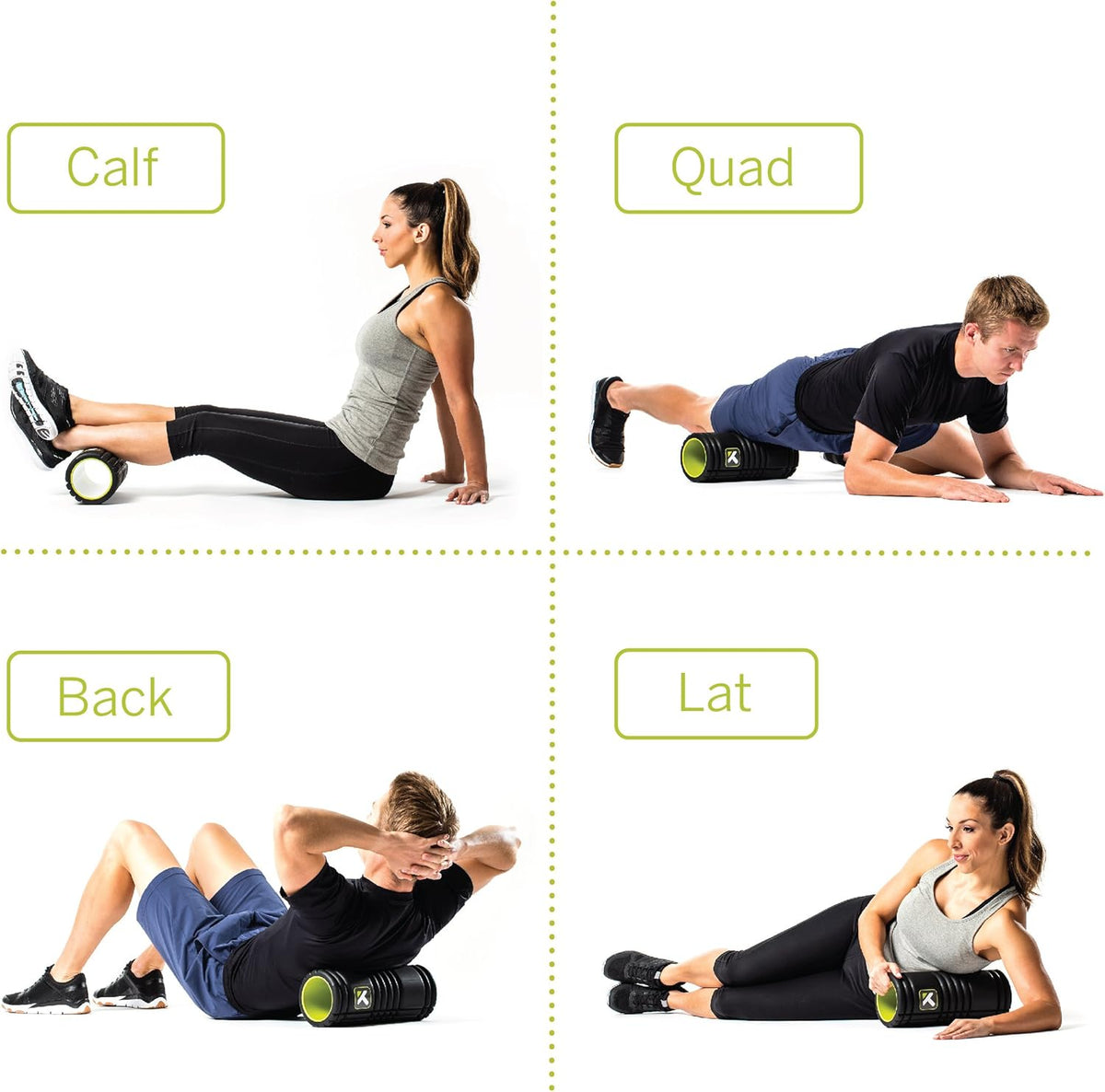 TriggerPoint Grid 1.0 Foam Roller - 13" Multi-Density Massage Roller for Deep Tissue & Muscle Recovery - Relieves Tight, Sore Muscles & Kinks