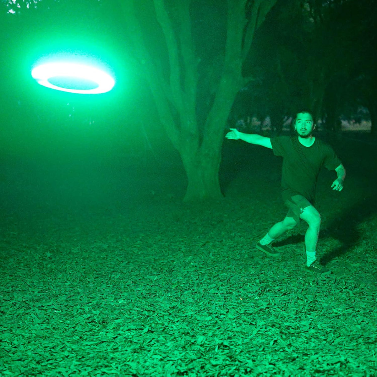 TOSY Flying Disc - 108 RGB Multicolor or 36 Monocolor LEDs, Super Bright, Smart Modes, Christmas Stocking Stuffers Gift, Camping Toy for