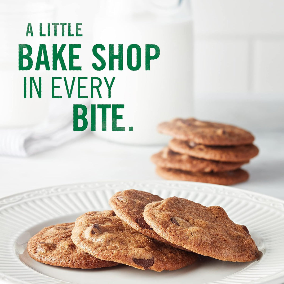 Tate's Bake Shop Chocolate Chip Cookies, 4 - 7 oz Bags