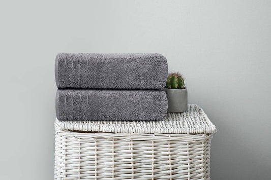 Tens Towels Pack of 4 Extra Large Bath Towels 30 x 60 Inches, 100% Cotton, Larger & Lighter Weight, Quicker to Dry, Super Soft and Absorbent, Perfect