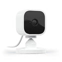 Blink Mini - Compact indoor plug-in smart security camera, 1080p HD video, night vision, motion detection, two-way audio, easy set up, Works with