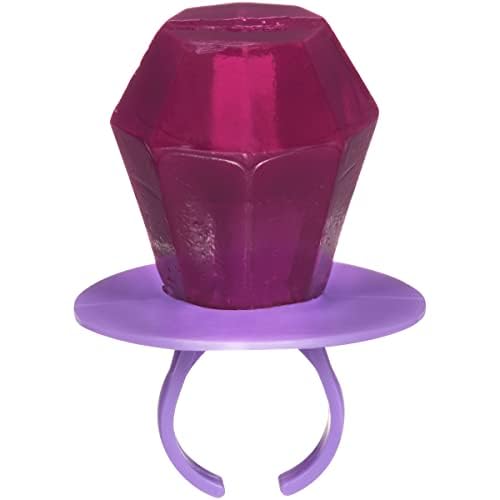 Ring Pop Purple Easter Candy Lollipops, 30Ct Bulk Individually Wrapped in Very Berry Punch Flavor, Full Size, Fun Hard Candy For Birthday Parties