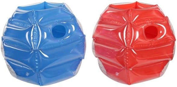 BANZAI: Bump N' Bounce Body Bumpers, A Game of Bumping & Bopping, 2 Bumpers Included in Red & Blue, Fun & Safe Cushion Inflatable Surface, For Ages 4