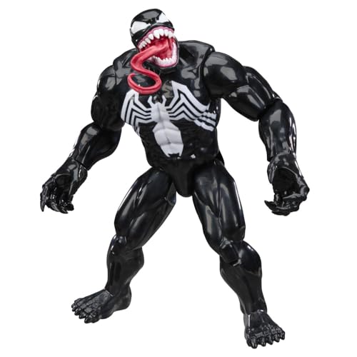 Marvel Spider-Man Titan Series Venom Deluxe Action Figure, 12-Inch-Scale (30 cm) Super Hero Toys for Kids Ages 4+