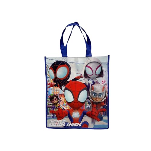 Legacy Licensing Partners Spiderman and his Spidey Amazing Friends Collectable Large Reusable Tote Bag