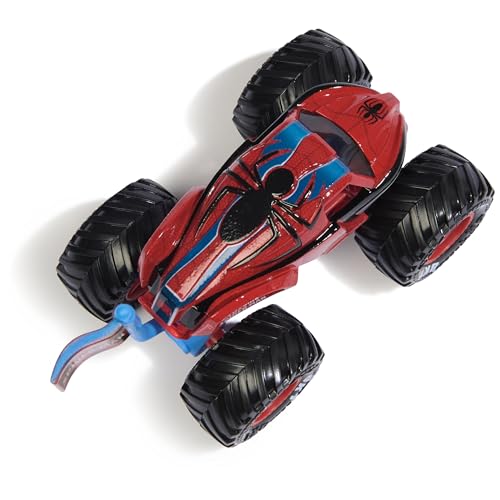 Monster Jam, Marvel Official Spider-Man Monster Truck, Die-Cast Vehicle, 1:64 Scale, Super Hero Kids Toys for Boys Ages 3 and up