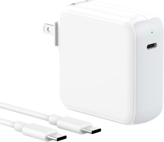 Charger for MacBook Air MacBook Pro 13 14 15 16 inch 2025 2024 2023 2022 2021 2020, M1 M2 M3 M4 Laptop 70W USB C Power Adapter, iPad, LED, 6.6FT