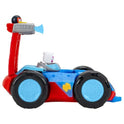 Jazwares Marvel Spidey and His Amazing Friends Team Spidey Flip and Reveal Cruiser - 11-Inch Double-Sided Vehicle with Lights, Sounds, and Web Blast