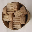 Gaia Guy Natural Bristle Bamboo Toothbrush (NO Nylon - Boar Hair ONLY) - Totally Compostable & Biodegradable Boar Bristle and Bamboo Toothbrushes