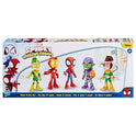 Spidey and his Amazing Friends Hasbro Marvel, Friends & Foes Pack, 5 Action Figures, 4-Inch, Preschool Super Hero Toys for Kids Ages 3 and Up (