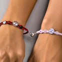 Spider Friendship Bracelets for 2 Matching Bracelets for Couples Best Friends Matching Spider Bracelet for BFF Friendship Jewelry Gifts for Bestie GF