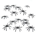 Happy Hippo Halloween Spider Web Decoration, 200 Sqare Feet & Plastic Spiders, Halloween Party Supplies, Spider Webs (Small, 200 Sq Feet) (8 Fake