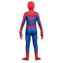 Marvel Spider-Man Official Youth Deluxe Zentai Costume - Deluxe Two-Way Stretch Spandex with Invisible Zippers and Wrist Openings for Added