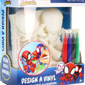 Marvel Spidey Design A Vinyl – Marvel Spidey and His Amazing Friends DIY Coloring Toy – Washable Markers and Vinyl Figures Included – Creative Craft