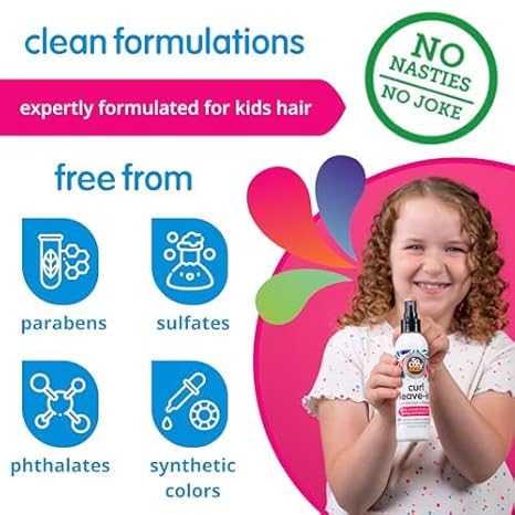 So Cozy Detangler & Leave In Conditioner Spray - Hair Detangler Spray for Kids - Paraben-Free Leave In Hair Conditioner & Detangling Spray for Frizzy
