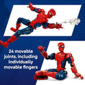 LEGO Marvel Spider-Man Hero Figure - Super Hero Building Toy for Boys & Girls, Ages 12+ - Posable Kids Bedroom, Bookshelf or Desk Decor - Gift for