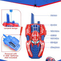 Spider Hero Walkie Talkies for Kids – 2 Pack Indoor & Outdoor Toys for Boys Ages 3-8, Birthday Gift for Children, Fun Two-Way Radios for Playtime
