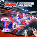 Spider remote control car rc cars toys,Cool rechargeable stunt rc car with 360 flips 4WD wheel with bright light,Fun outdoor toys gifts for kids