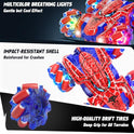 Spider Gesture Sensing Remote Control Car, Double Sided RC Cars with Full-Body Light, 2.4GHz Hand Controlled Rechargeable RC Stunt Car Toys Birthday