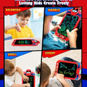 LCD Writing Tablet for Kids 10 Inch Spider Hero for Toddler 3 4 5 6 7 8 - Paint, Doodle Board, Drawing Pad - Travel Toys, Road Trip Car Activities