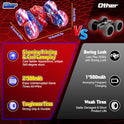 Spider Remote Control Cars for Boys 4-7, 360° Spinning RC Stunt Car with 2 Batteries Cool Lights Toys Birthday Gift for Boys 4 5 6 7 8 9 10 11 12