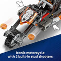 LEGO Marvel Spider-Man vs. Ghost Rider Motorcycle Building Toy for Boys & Girls, Ages 6+ - Super Hero & Villain Playset W/2 Marvel Minifigures - Gift