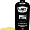 CAR GUYS Plastic Restorer | Bring Plastic, Rubber, and Vinyl Back to Life! | User Friendly Trim Restorer | Safe Auto Detailing Supplies | 8 Oz Kit