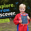 LCD Writing Tablet for Kids 10 Inch Spider Hero for Toddler 3 4 5 6 7 8 - Paint, Doodle Board, Drawing Pad - Travel Toys, Road Trip Car Activities