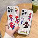 50pcs Cartoon Spider-Man Stickers for Kids,Lovely Hero and His Amazing Friends Vinyl Waterproof Decal for Water Bottle Laptop Toy Sticker for DIY