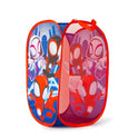 Jay Franco Marvel Spidey & His Amazing Friends Pop Up Hamper - Ghost Spider and Miles Morales Mesh Laundry Basket/Bag with Durable Handles - Storage