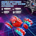 S-pider Rc Gesture Sensing Stunt Car Toys for Boys 3-14 Years Old, Drift Hand Control Remote Control Cars with Light & Music, 360°Rotation Double