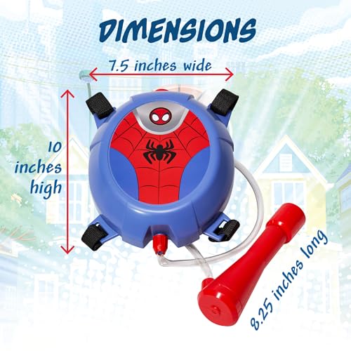 Spiderman Water Backpack Water Toy, Outdoor Water Blaster for Kids