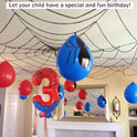 40 Inch Giant Spider Theme Number Foil Balloons - Large Number 3 Balloons for Kids' Birthday Anniversary Party Decorations Supplies (Numbers 0-9