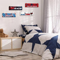 Geetery 4 Pcs Spider Room Decor Bedroom Boys Wall Decor Inspirational Wall Decoration Wooden Art Prints for Boys Kids Children Home Indoor Decoration