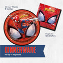 Spiderman Birthday Decorations | Spiderman Party Supplies | Serves 16 Guests | Marvel Superhero Spidey and His Amazing Friends | Table Cover, Spider