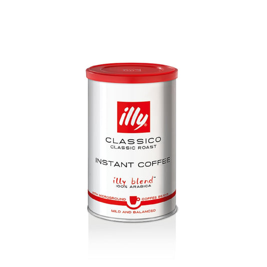illy Instant Coffee- 100% Arabica Coffee – Classico Medium Roast - Notes Of Caramel, Orange Blossom & Jasmine - Easy Preparation - Convenient Coffee