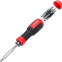 SHARDEN Multi Screwdriver 13-in-1 Screw Driver Adjustable Screwdriver Set Multitool All in One with Torx Security, Flat Head, Phillips, Hex, Square