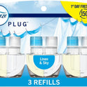 Febreze Plug In Air Freshener, Odor-Fighting Scented Oil Refill, Air Fresheners for Home and Bathroom and Kitchen, Long Lasting for Strong Odors