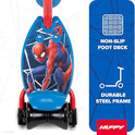 Huffy Toddler 3-Wheel Scooter for Kids, Multiple Colors & Licensed Character Graphics, Ages 3+, Durable Steel Frame, Wide Non-Slip Deck, Stable